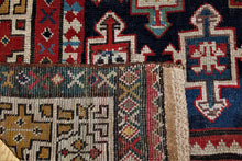 Load image into Gallery viewer, Blue Hand Made 100 year old Caucasian Carpet