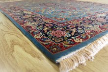 Load image into Gallery viewer, Green Hand Made Silk Base Carpet