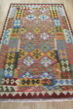 Load image into Gallery viewer, Hand Made Afghani 'Kabul' Kilim