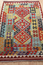 Load image into Gallery viewer, Hand Made Afghani 'Kabul' Kilim