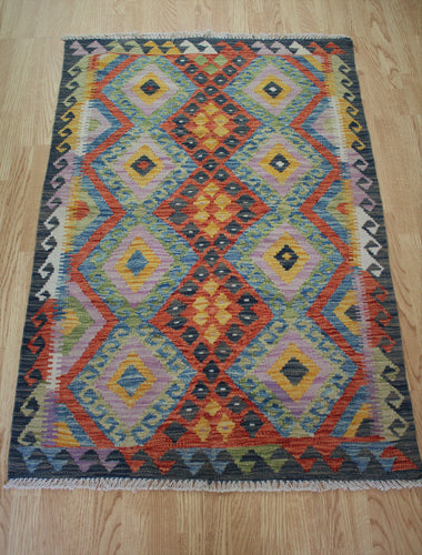 Hand Made Afghani Kilim