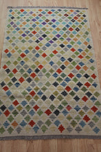 Load image into Gallery viewer, Hand Made Afghani Kilim