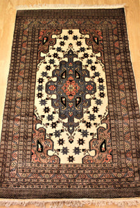 Hand Made Part Silk Pakistani Carpet