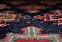 Load image into Gallery viewer, Blue Hand Made 100 year old Caucasian Carpet