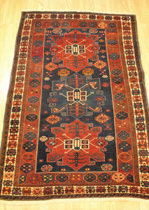 Red Hand Made Caucasian Carpet - Collectors Item