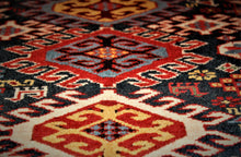 Load image into Gallery viewer, Hand Made Turkish Caucasian Runner