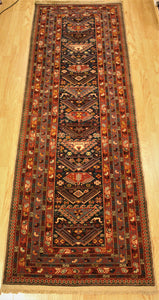 Hand Made Turkish Caucasian Runner Carpet