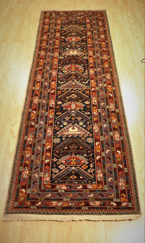 Hand Made Turkish Caucasian Runner Carpet