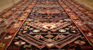 Hand Made Turkish Caucasian Runner Carpet