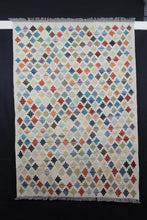 Load image into Gallery viewer, Colourful Hand Made Carpet