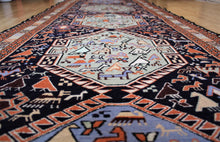 Load image into Gallery viewer, Hand Made Soumak Runner - Lined with Silk