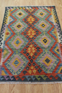 Hand Made Afghani Kilim