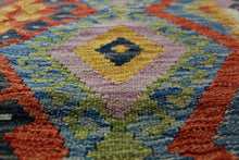 Load image into Gallery viewer, Hand Made Afghani Kilim