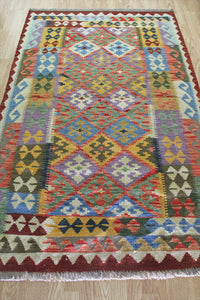 Hand Made Afghani 'Kabul' Kilim