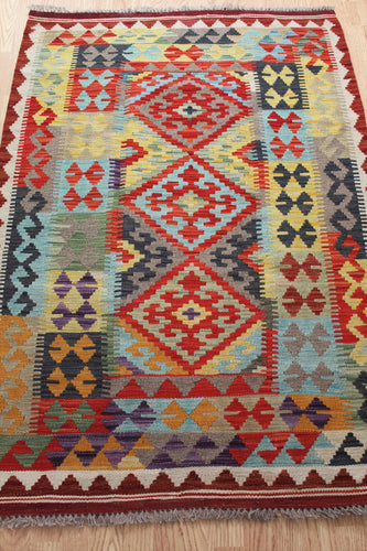 Hand Made Afghani 'Kabul' Kilim